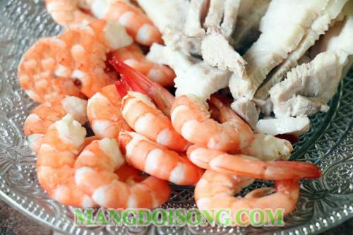 Cách làm nộm tôm thịt rau muống chua ngọt ngon cho cả nhà thưởng thức vào ngày nghỉ 3