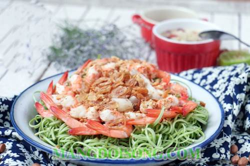 Cách làm nộm tôm thịt rau muống chua ngọt ngon cho cả nhà thưởng thức vào ngày nghỉ 7