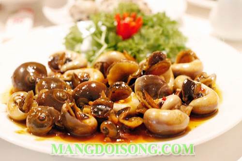 Cách làm ốc mỡ xào me thơm ngon chua cay tại gia 4