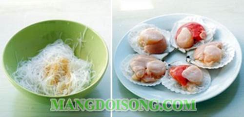 Cách làm sò điệp hấp miến cay thơm ngon bắt mắt sang trọng cho bữa tiệc ngày lễ thêm hấp dẫn 3