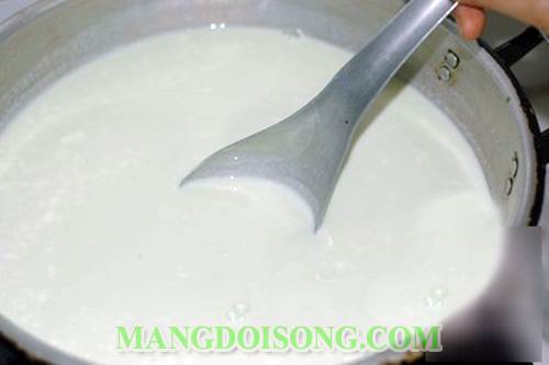 Cách làm sữa chua trà xanh mát lành không lo bị nóng 2