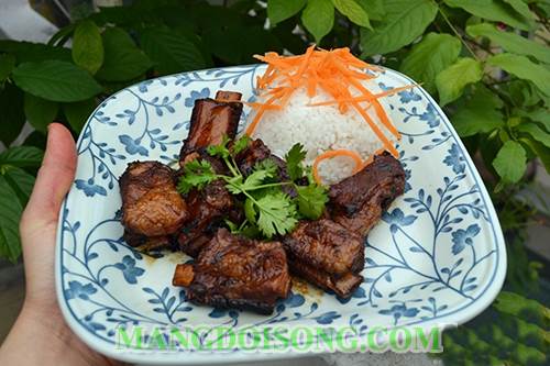 Cách làm sườn sốt mật ong ngon cho bữa cơm gia đình đẹp mắt ngon miệng như thưởng thức trong nhà hàng 7