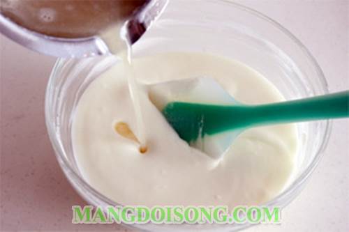 Cách làm thạch sữa chua 3 lớp đẹp mắt ngon ngất ngây cho ngày hè không lo bị nóng thỏa sức vui chơi 7