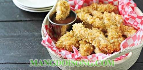 Cách làm thịt gà nướng khoai tây chip chấm tương nâu ngon đơn giản dùng để ăn vặt 8