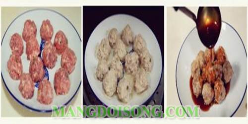Cách làm thịt viên sốt tương ngon siêu tiết kiệm vào những ngày chưa có lương cho tất cả mọi người 2