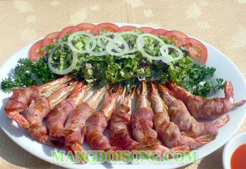 Cách làm tôm cuốn thịt bò nướng chấm muối tiêu xanh ngon ngất ngây nhậu mê say cho ngày nghỉ cuối tuần 5