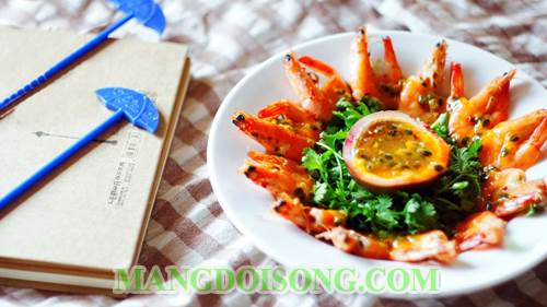 Cách làm tôm đồng nướng lò chấm nước sốt chanh dây cho đấng mày râu nhâm nhi vào cuối tuần 5