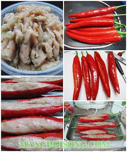 Cách làm tôm nhồi ớt ngọt thơm nồng hương vị ngon ngất ngây cho bữa nhậu thêm thú vị 3