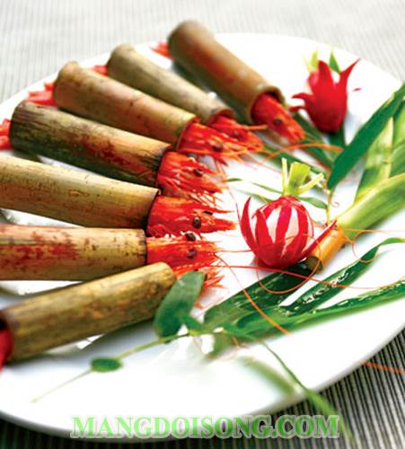 Cách làm tôm nướng ống trúc cực kì thơm ngon công thức từ đầu bếp nhà hàng hải sản Nha Trang 5
