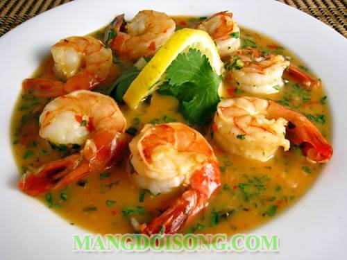 Cách làm tôm sốt chanh chua cay ngọt của Thái Lan ngon ơi là ngon ai cũng thích mà chế biến nhanh gọn 4