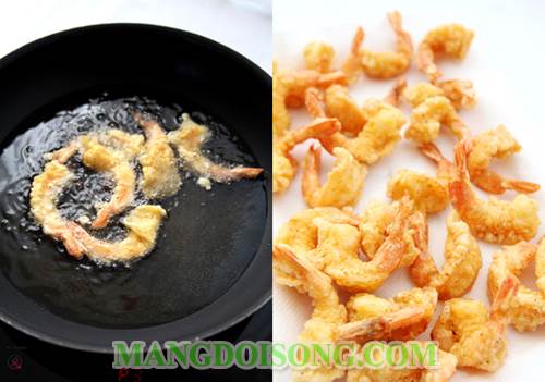 Cách làm tôm sốt dứa chua chua ngọt ngọt cho bữa cơm trưa hè thêm ngon 4