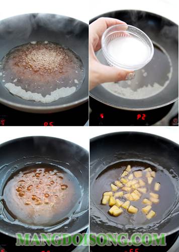Cách làm tôm sốt dứa chua chua ngọt ngọt cho bữa cơm trưa hè thêm ngon 5
