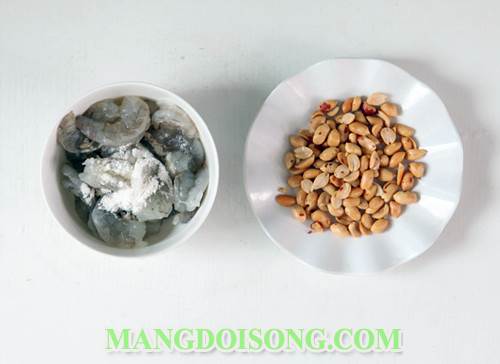 Cách làm tôm sốt lạc rang thơm ngon béo ngậy cho bữa cơm thêm ngon miệng 2