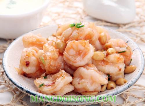 Cách làm tôm sốt lạc rang thơm ngon béo ngậy cho bữa cơm thêm ngon miệng 7