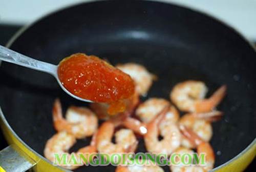 Cách làm tôm sốt mứt cam thơm ngon lạ miệng đơn giản dùng cho bữa cơm hàng ngày 3
