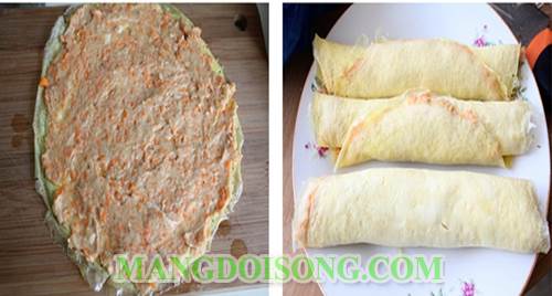 Cách làm trứng cuộn tôm thịt thơm ngon bắt mát hấp dẫn cho bữa cơm tại nhà sang trọng như trong nhà hàng 4