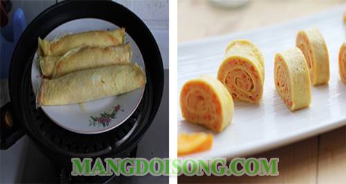 Cách làm trứng cuộn tôm thịt thơm ngon bắt mát hấp dẫn cho bữa cơm tại nhà sang trọng như trong nhà hàng 5