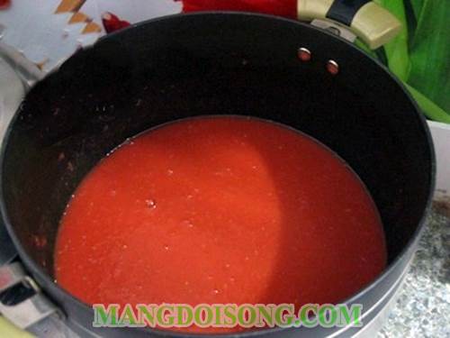 Cách làm tương cà chua ngon dùng làm gia vị trong bếp nhà bạn mà không phải mua ngoài hiệu 7