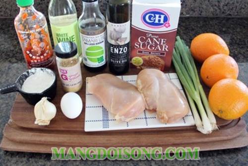Cách làm ức gà sốt cam tươi thơm ngon độc đáo lạ miệng cho cơm chiều gia đình thêm ngon 1