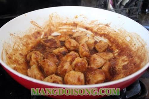 Cách làm ức gà sốt cam tươi thơm ngon độc đáo lạ miệng cho cơm chiều gia đình thêm ngon 5
