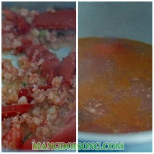 Cách nấu canh chua tôm bồng khoai ngon ngọt chua cay cho bữa cơm chiều thêm ngon miệng 7