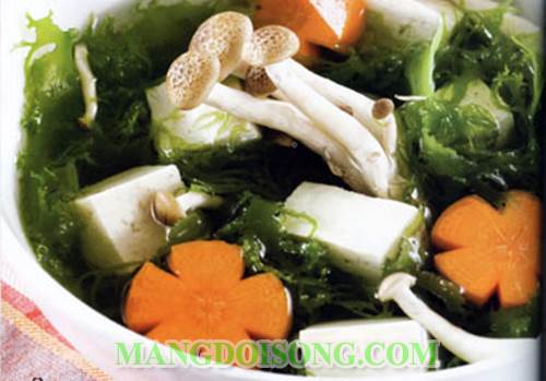 Cách nấu canh rong biển đậu hủ tốt cho sức khỏe mẹ bầu 4