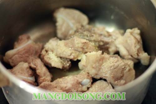 Cách nấu canh sườn ngũ sắc thơm ngon đẹp mắt ai ăn vào cũng phải tấm tắc khen ngon 2