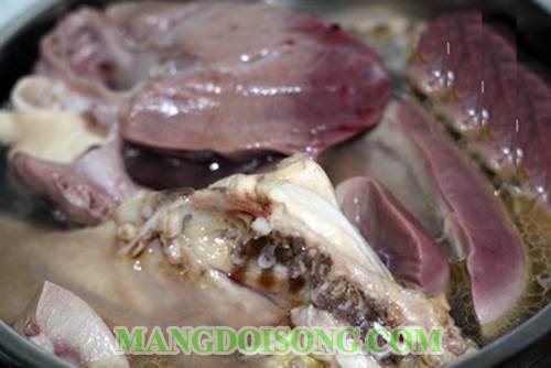 Cách nấu cháo ức gà tim cật heo thơm ngon đúng điệu cho cả nhà thưởng thức vào ngày nghỉ 4