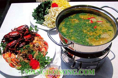 Cách nấu lẩu cua đồng bánh đa ngon cho ông xã nhâm nhi cuối tuần 4