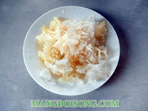 Cách nấu súp nấm đu đủ ngon ngọt thanh mát giải nhiệt cho mùa hè không lo bị nóng trong người 3