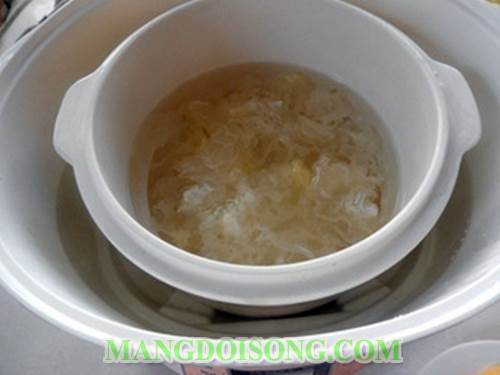 Cách nấu súp nấm đu đủ ngon ngọt thanh mát giải nhiệt cho mùa hè không lo bị nóng trong người 5