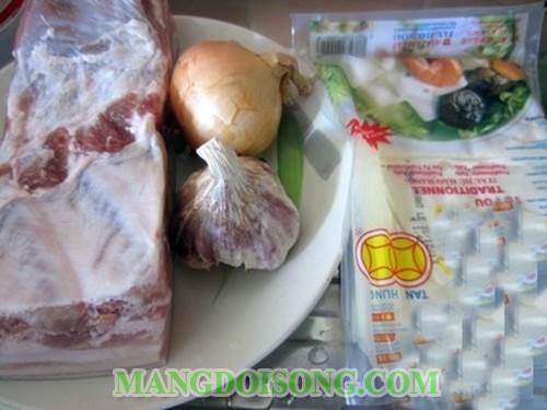 Cách nấu thịt kho đậu hủ thơm ngon bổ dưỡng tiết kiệm chi phí thay đổi khẩu vị cho bữa cơm gia đình 1
