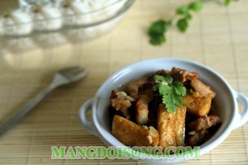 Cách nấu thịt kho đậu hủ thơm ngon bổ dưỡng tiết kiệm chi phí thay đổi khẩu vị cho bữa cơm gia đình 10