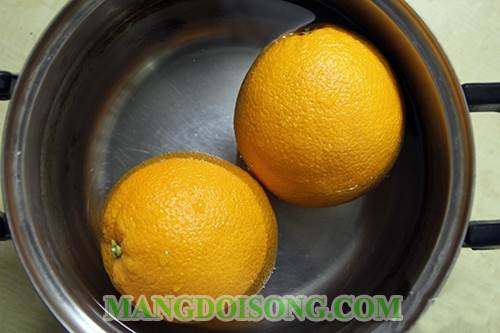 Cách làm bánh gato nhân cam phủ lớp mặt hạnh nhân thơm ngon trông thật hấp dẫn bắt mắt 1