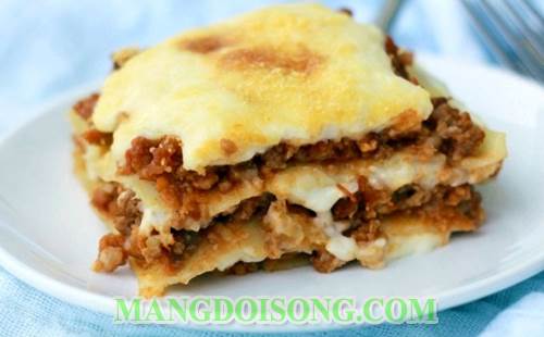 Cách làm bánh lasagna nhân thịt bò ngon thơm theo đúng cách làm truyền thống của người ý làm món điểm tâm sáng ngon 15