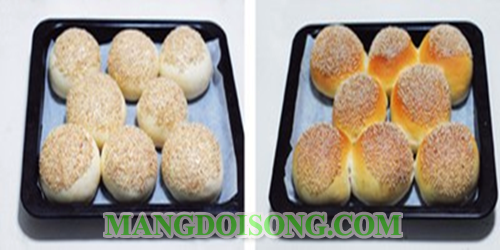 Cách làm bánh mì hamburger thơm ngon đẹp mắt nhiều chất dinh dưỡng như mua trong các nhà hàng 6