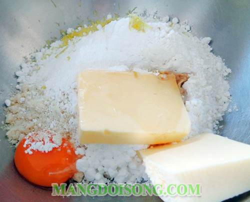 Cách làm bánh quy mousse chanh hình hoa hướng dương ngon đẹp mắt đơn giản ngay tại bếp nhà bạn 6