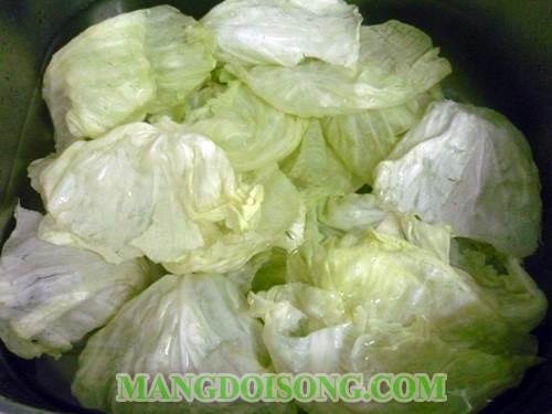 Cách làm bắp cải cuốn thịt hấp ngon đẹp mắt dùng làm món ăn cơm hay nhậu đều hợp 4