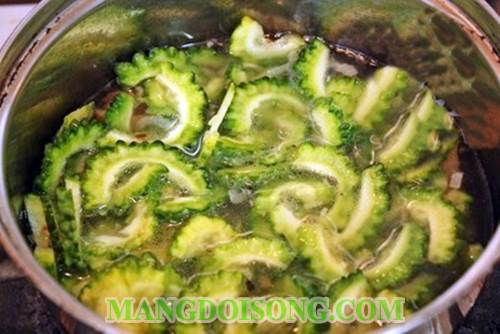 Cách làm bún nấm khổ qua chay thơm ngon đơn giản dùng làm bữa điểm tâm sáng đầu tháng nhiều may mắn 5