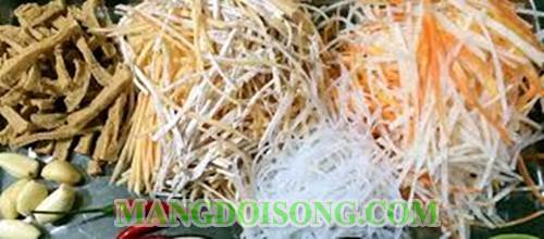 Cách làm bún tằm bì chay ngon đơn giản tại nhà chỉ với 3 bước thực hiện trong 20 phút 1