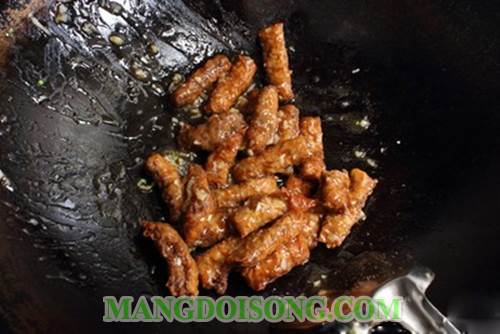 Cách làm chả bò phù trúc thơm ngon đẹp mắt như trong nhà hàng cho bữa cơm gia đình thêm sang trọng 10