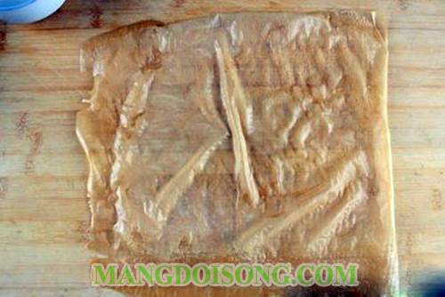 Cách làm chả bò phù trúc thơm ngon đẹp mắt như trong nhà hàng cho bữa cơm gia đình thêm sang trọng 5