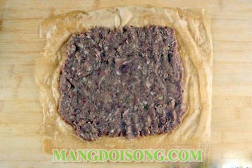 Cách làm chả bò phù trúc thơm ngon đẹp mắt như trong nhà hàng cho bữa cơm gia đình thêm sang trọng 6