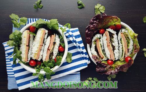 Cách làm cơm nắm rong biển ngon đẹp mắt theo đúng công thức và phương pháp của người nhật 5