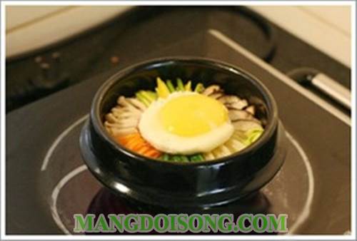 Cách làm cơm trộn hàn quốc ngon đơn giản đẹp mắt theo phương pháp truyền thống 9