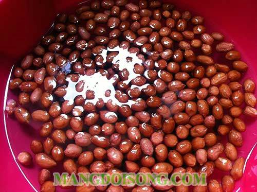 Cách làm đậu phộng nước cốt dừa thơm ngon đúng điệu như mua trong siêu thị làm món ăn vặt ngon 2