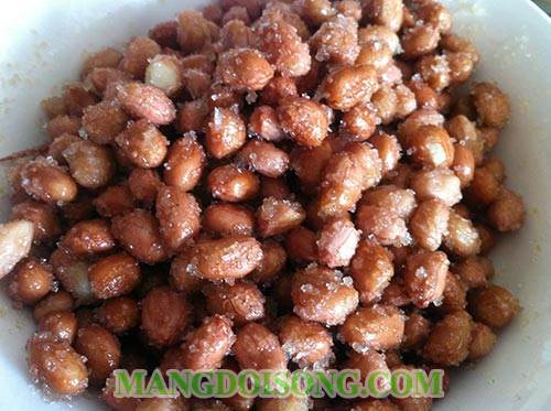 Cách làm đậu phộng nước cốt dừa thơm ngon đúng điệu như mua trong siêu thị làm món ăn vặt ngon 3