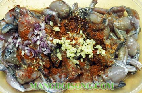 Cách làm ếch xào sa tế ngon thơm nồng đúng điệu như trong nhà hàng cho gia đình bạn ăn mê say vào ngày thứ bảy 3