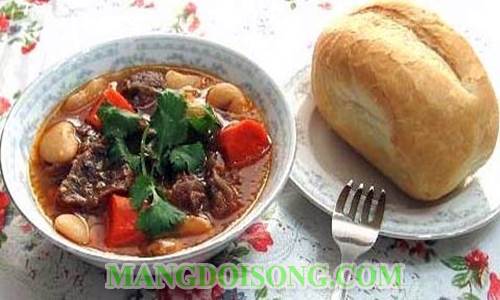 Cách làm gan bò nấu rượu vang chay thơm ngon nồng ấm đơn giản và đẹp mắt như trong nhà hàng 4
