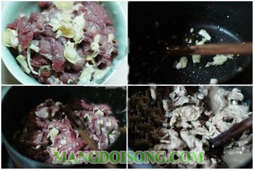 Cách làm gỏi bò rau mầm chua cay ngon ơi là ngon ăn hoài mà không ngán cho bữa cơm ngày hè 4